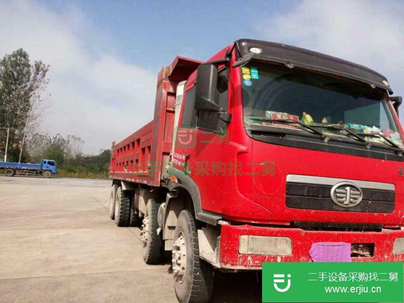 河南出售二手青島解放自卸車