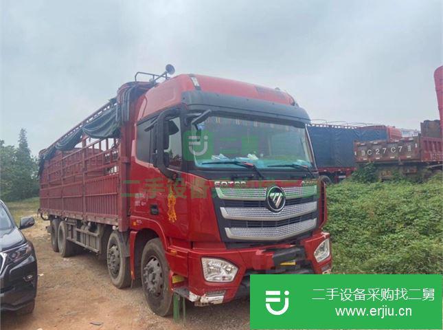 江西出售二手福田歐曼EST高欄載貨車
