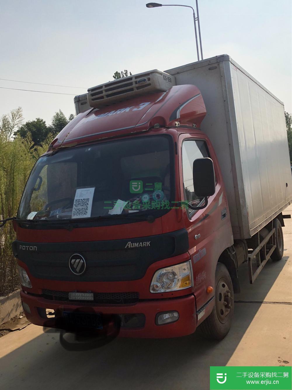 湖北出售二手福田歐馬可冷藏車(chē)