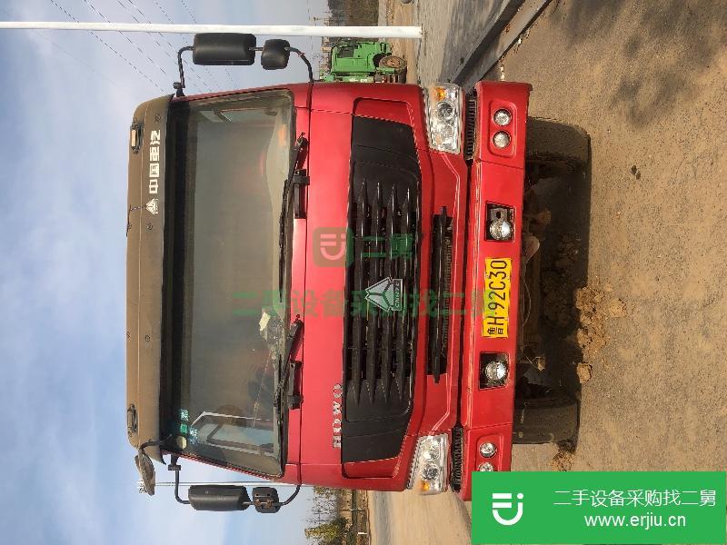 山東出售二手重汽豪沃自卸車