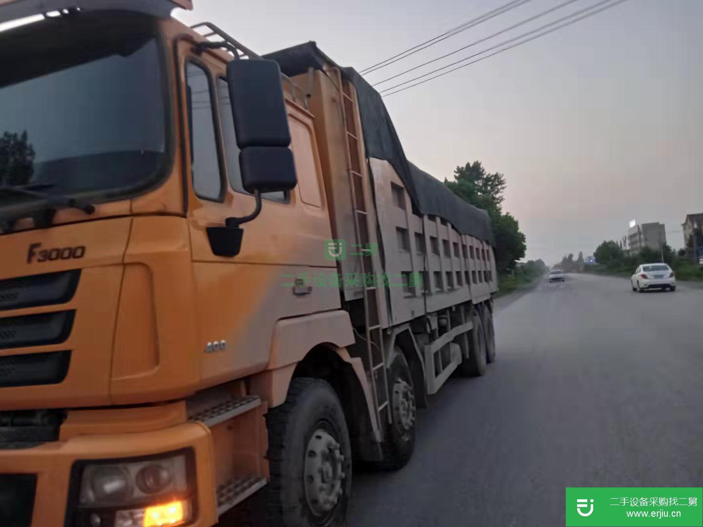 湖北出售二手陜汽德龍F3000自卸車