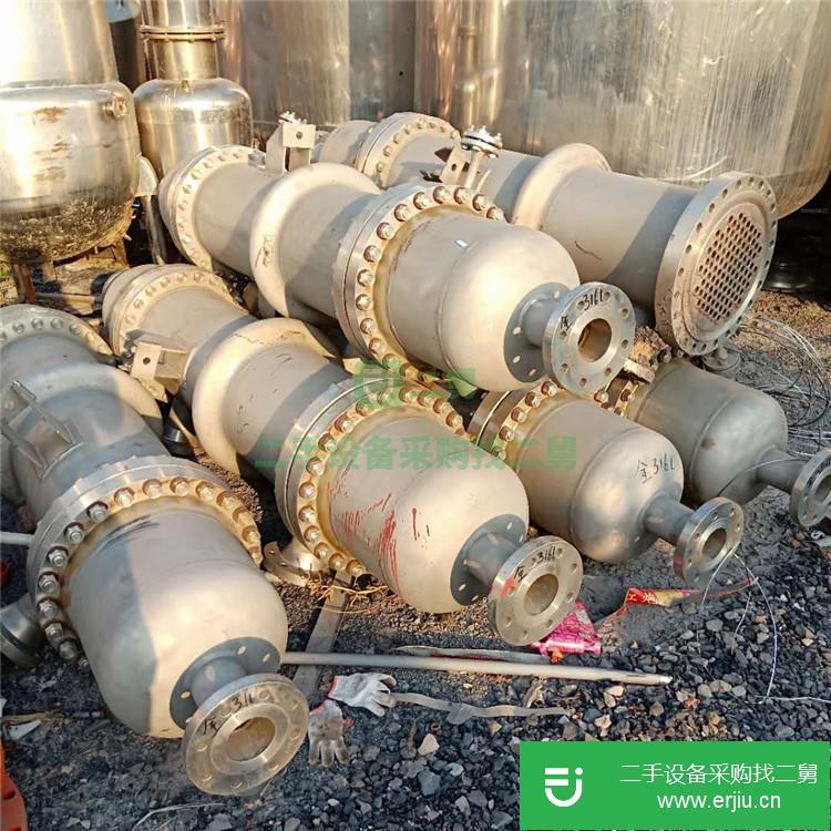 山東出售二手列管式冷凝器