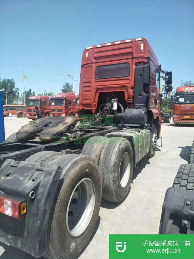 山東出售二手陜汽重卡德龍牽引車