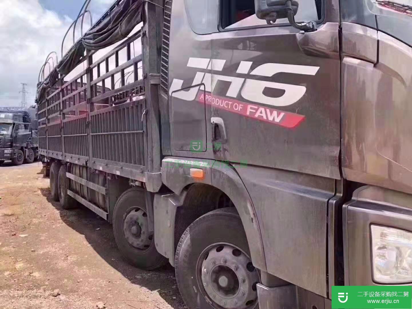 江西出售二手一汽解放高欄載貨車