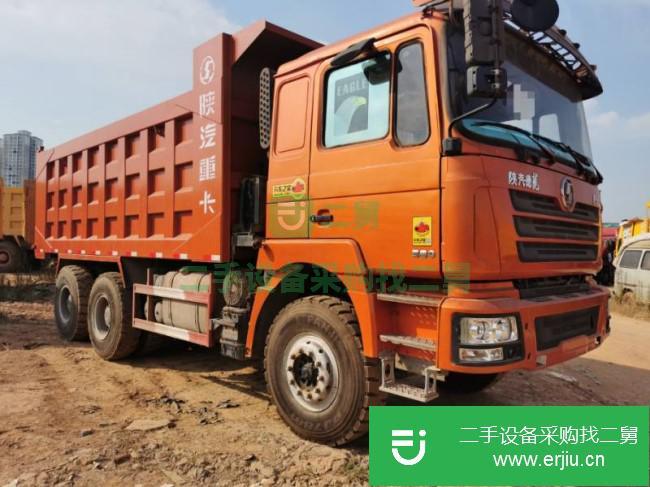 江西出售二手陜汽重卡德龍后八輪自卸車