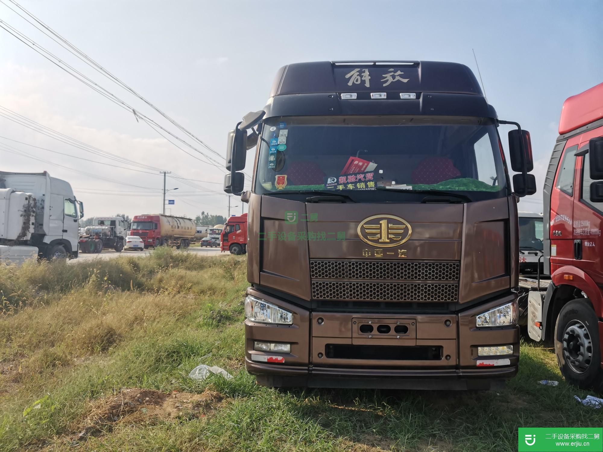 山東出售二手一汽解放J6P牽引車