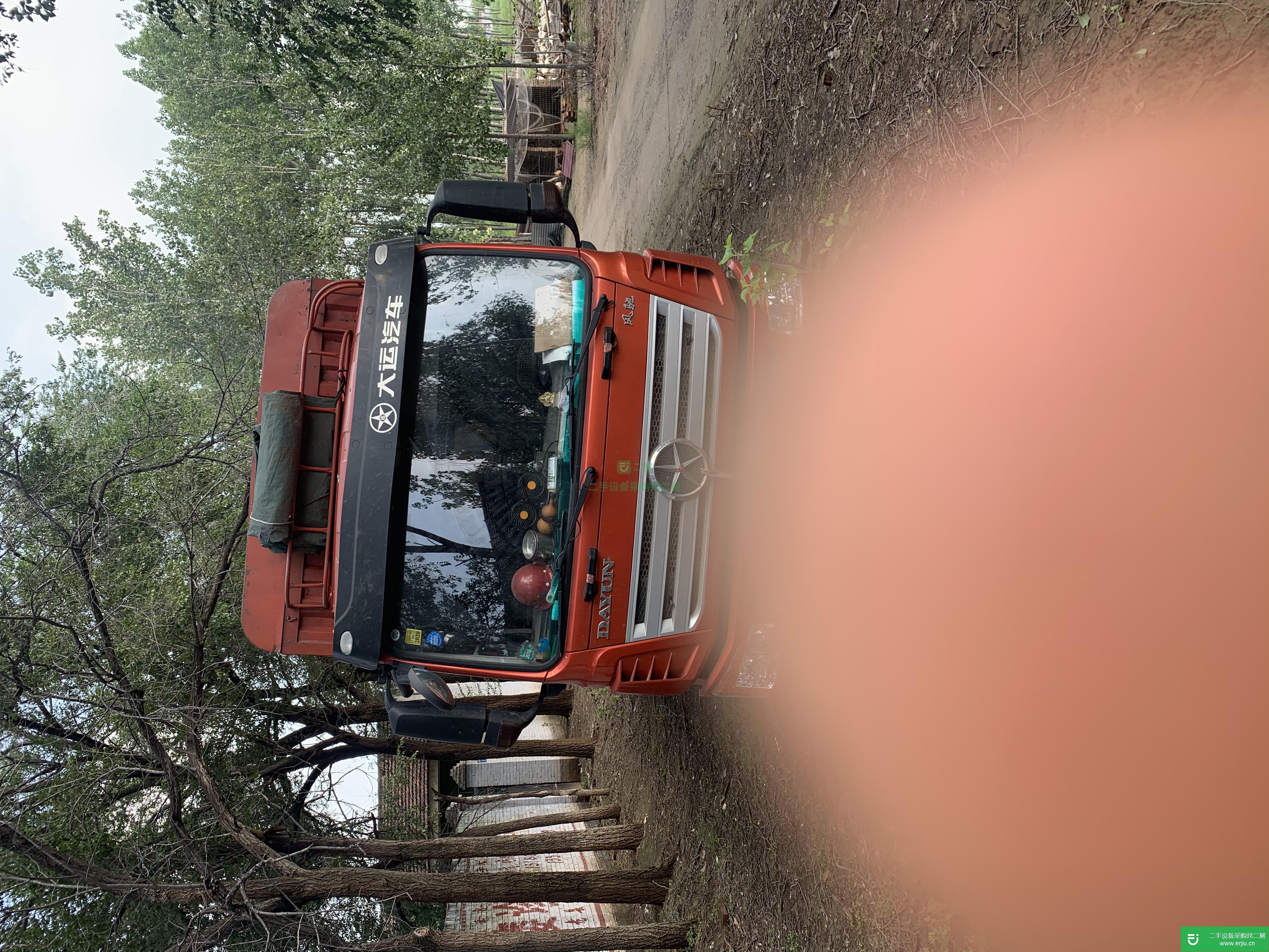 河北出售二手大運(yùn)重卡高欄載貨車