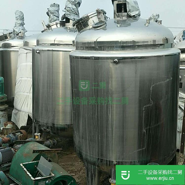 山東出售二手盤管反應釜
