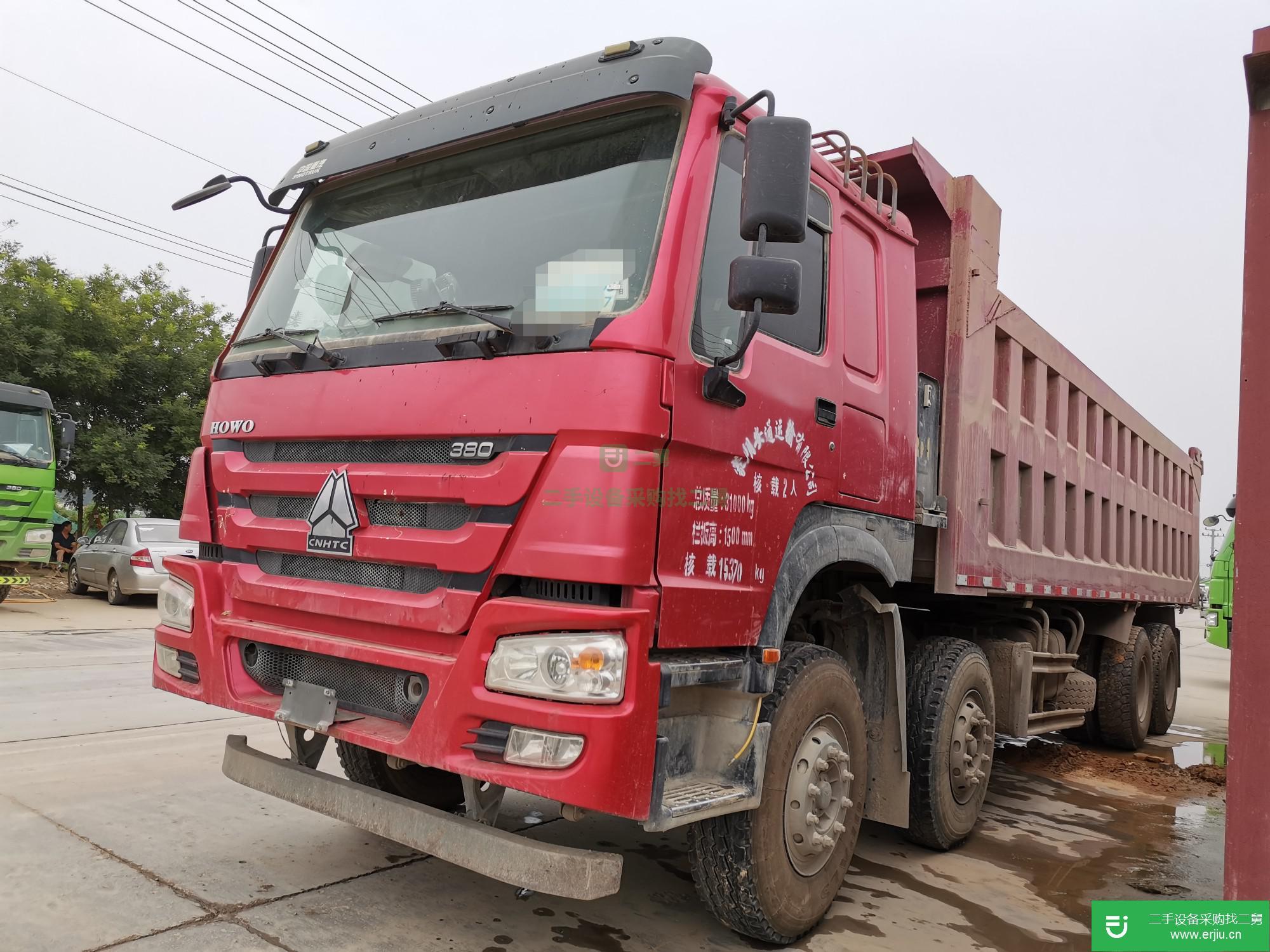 山東出售二手豪沃自卸車