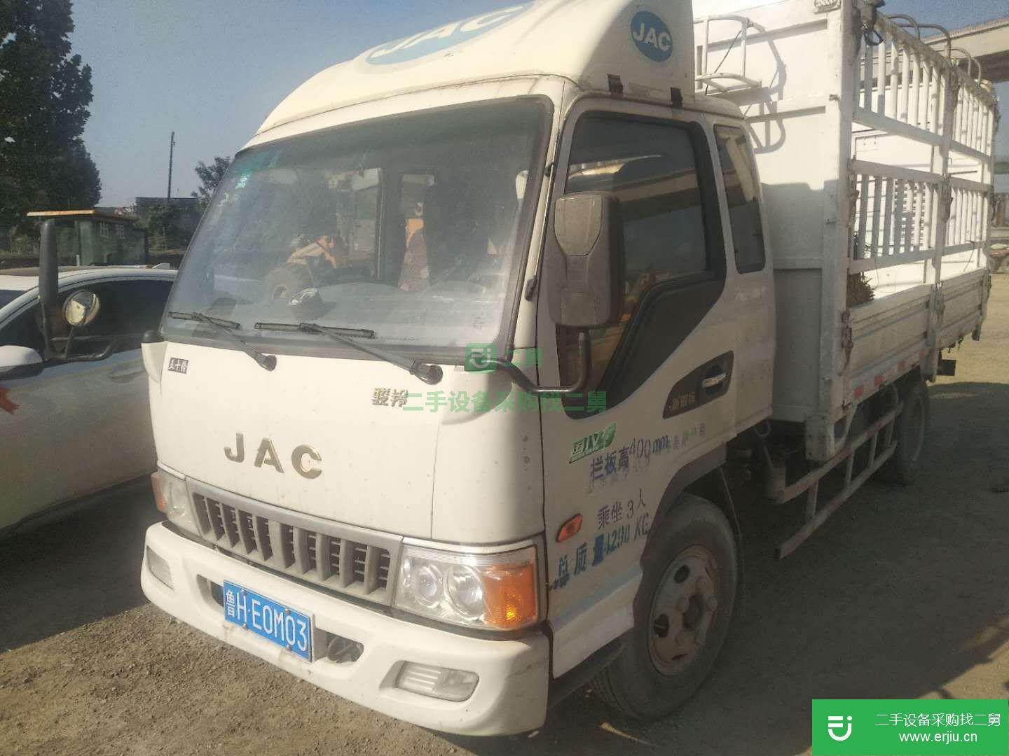 山東出售二手江淮駿鈴高欄貨車