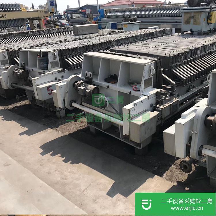 山東出售二手污水處理壓濾機(jī)