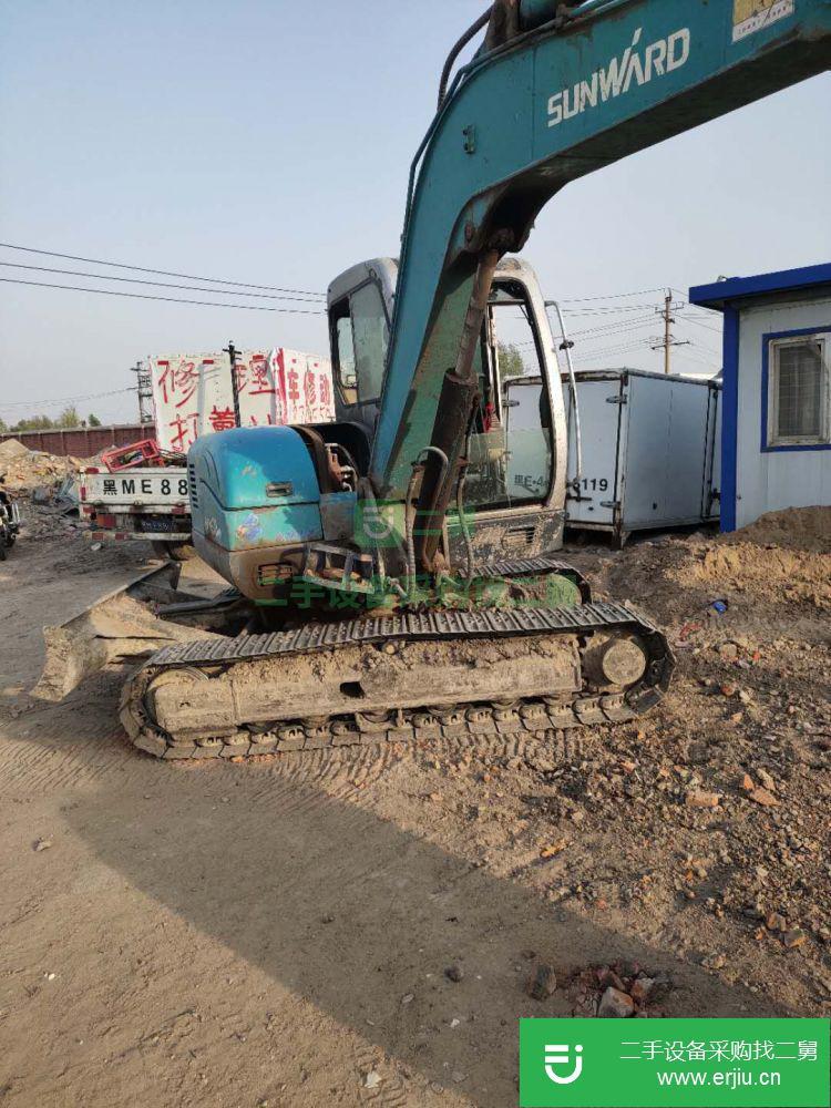 黑龍江出售二手山河智能掘機