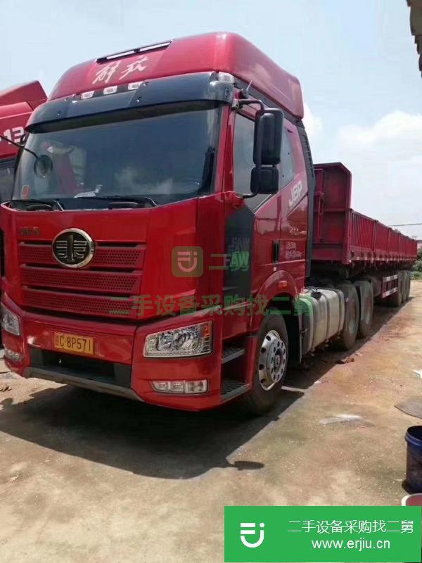 江西出售二手解放半掛車