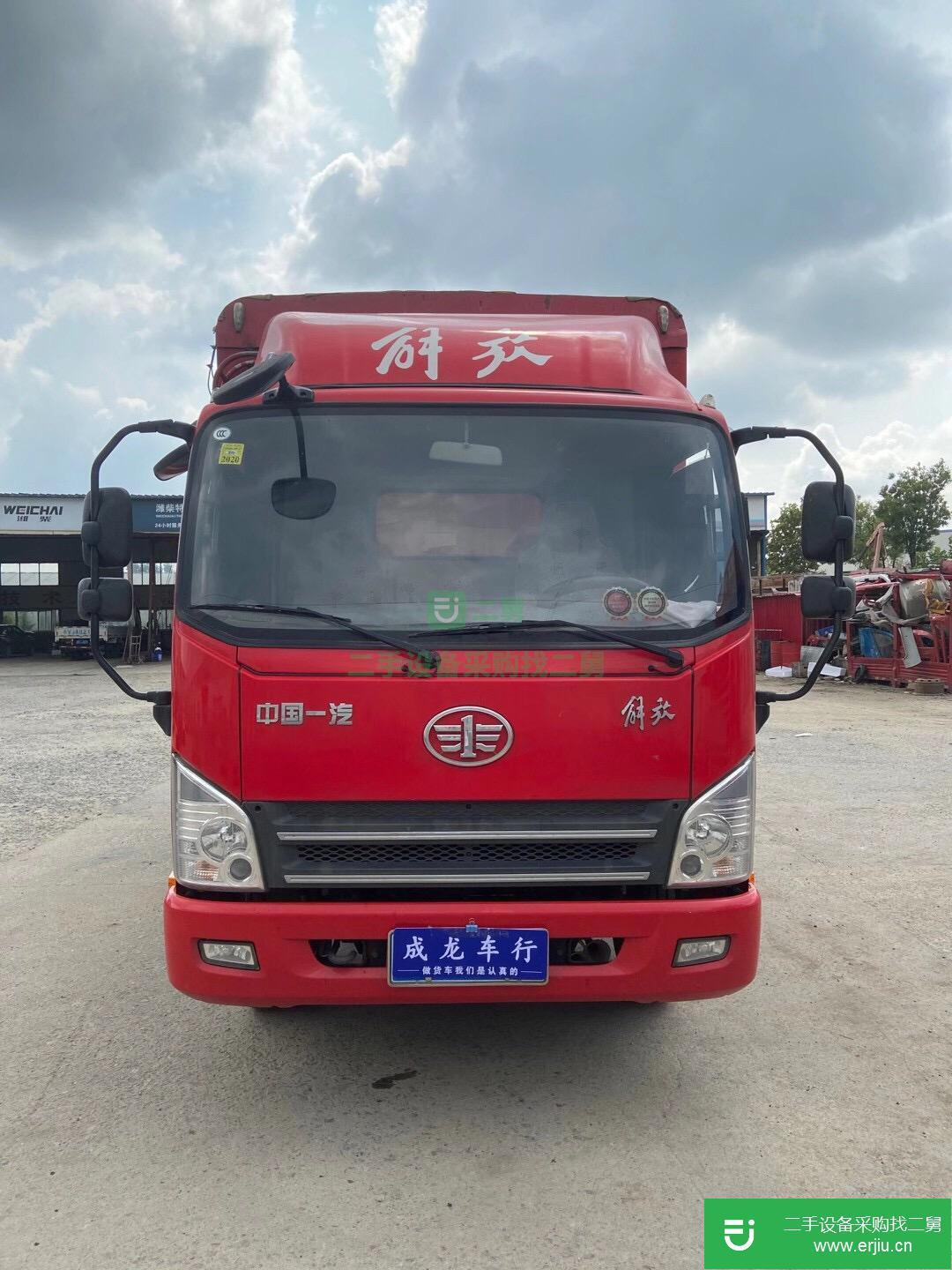 山東出售二手青島解放貨車