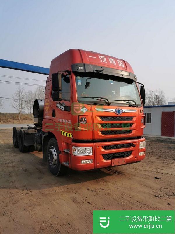 河北轉(zhuǎn)讓出售解放天威牽引車  400馬力