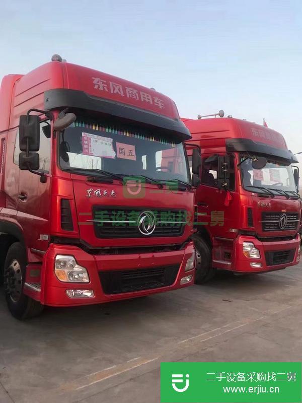 山東出售二手東風天龍牽引車 450馬力