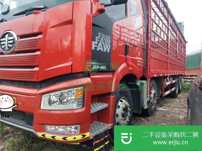 江西出售二手解放J6P-460高欄載貨車
