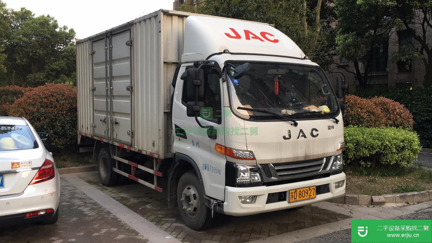 江蘇出售二手江淮駿鈴箱式貨車
