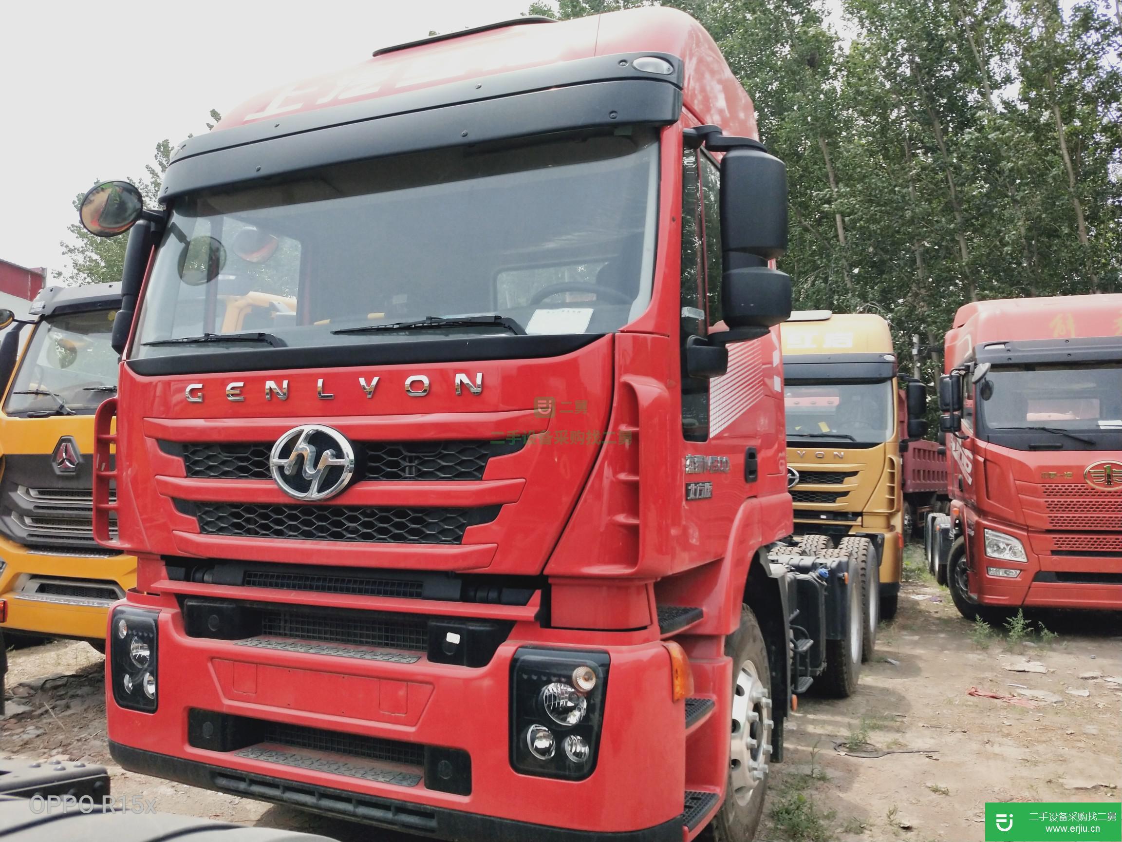 山東出售二手上汽紅巖牽引車