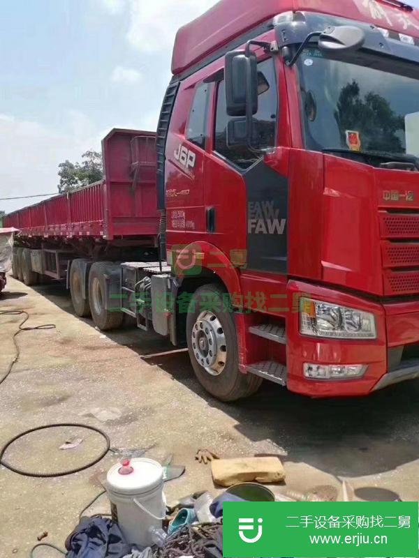 江西出售二手解放半掛車