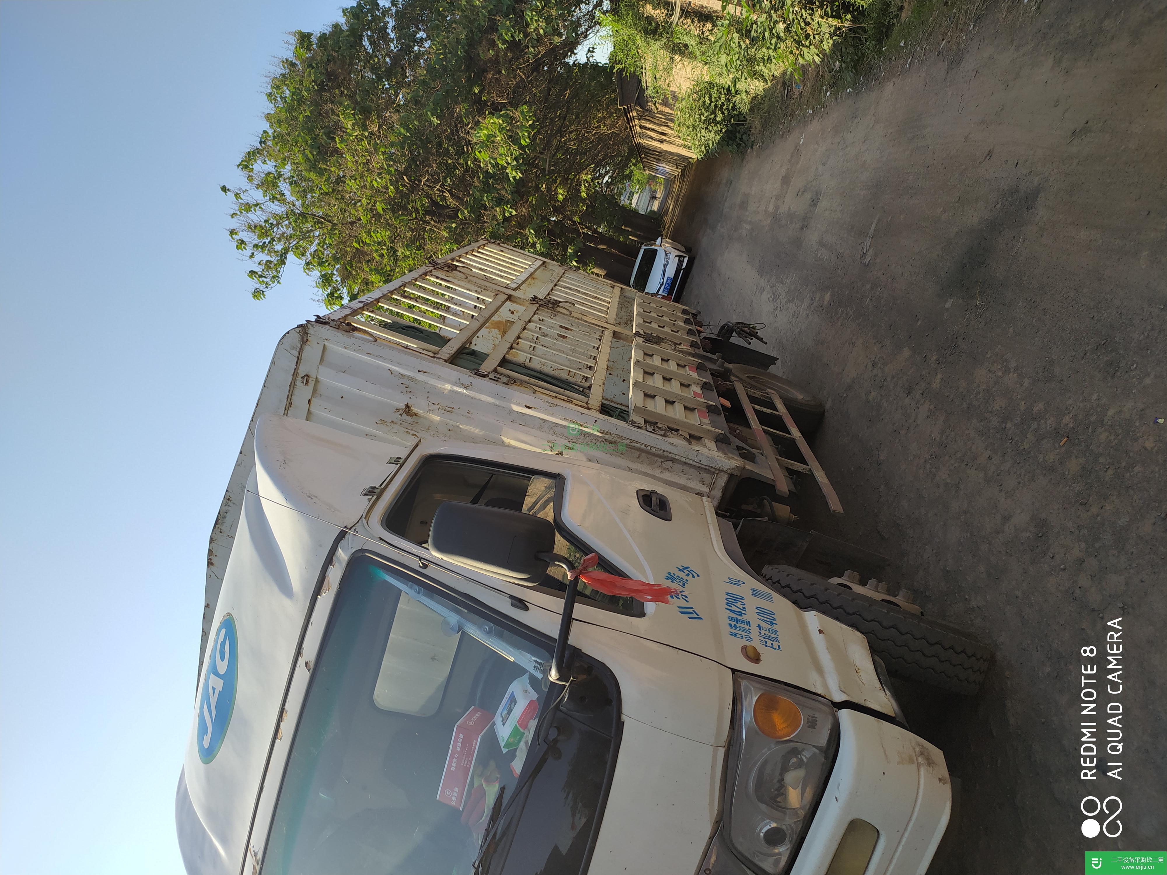 山東出售二手江淮康鈴箱式貨車