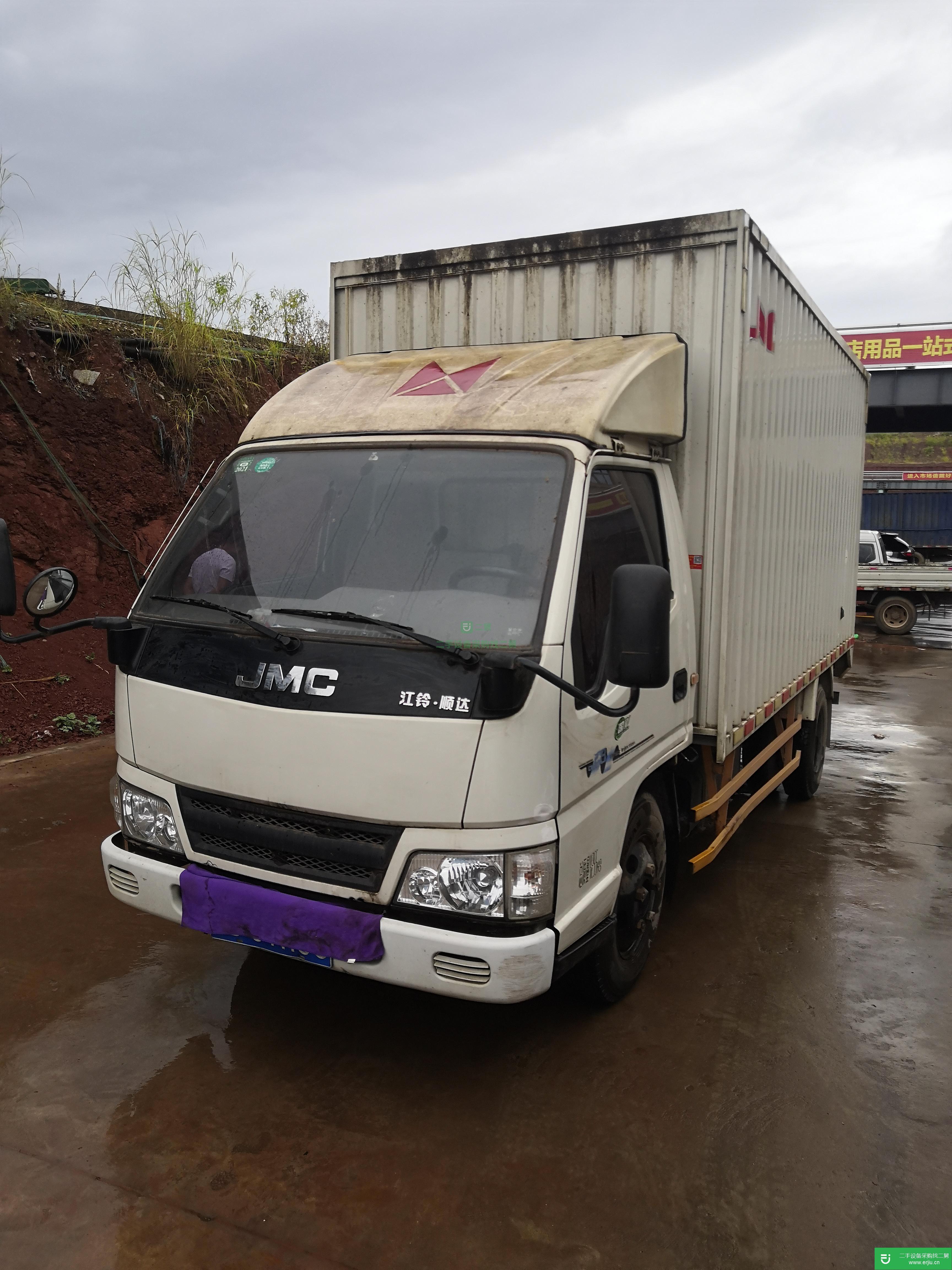 江西出售二手江鈴箱式貨車