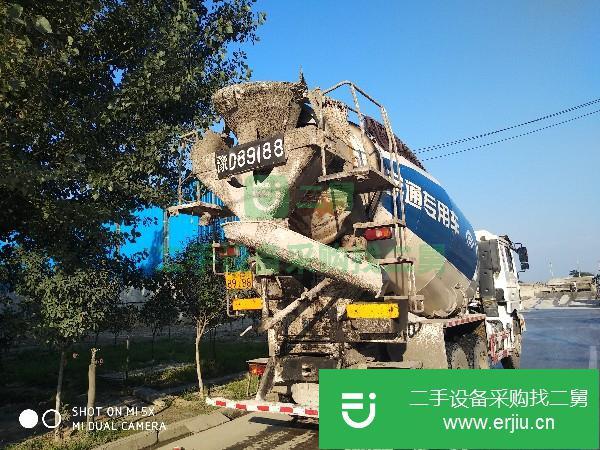 河南出售二手陜汽德龍F3000攪拌車