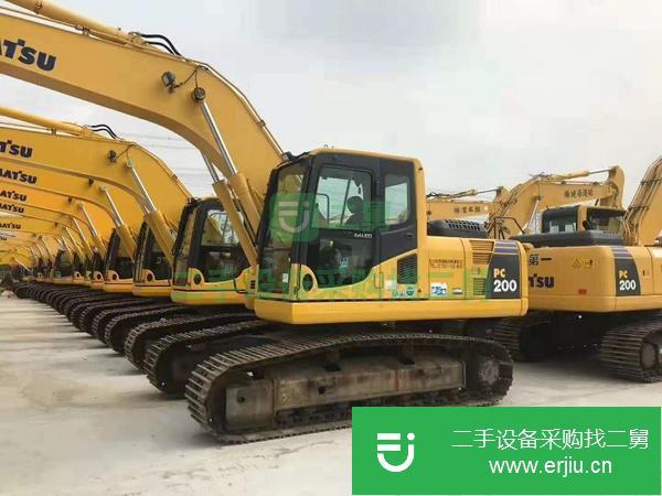 山西出售二手挖掘機小松200