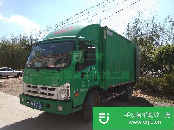 山東出售二手福田瑞沃箱式貨車