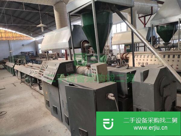 山東出售二手錐形雙螺桿擠出機