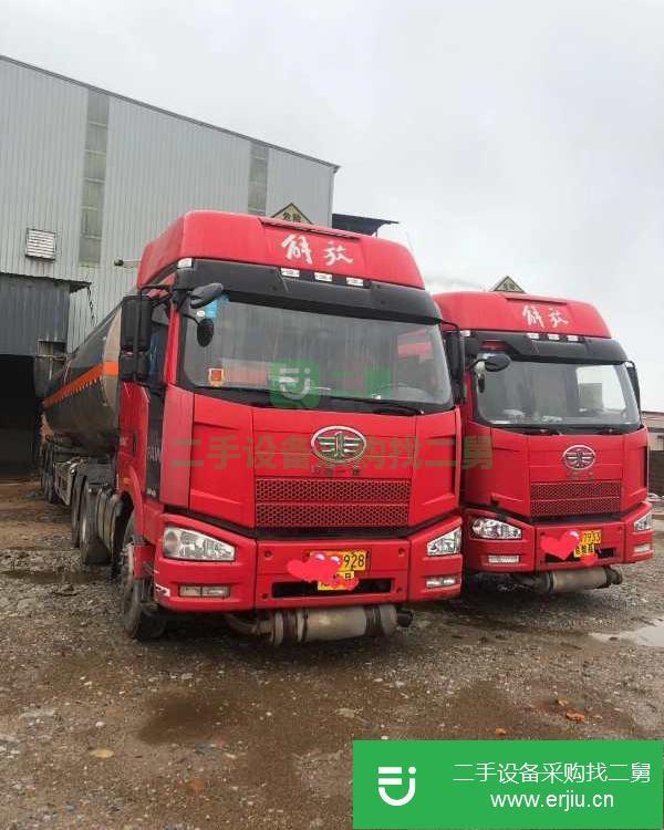 湖北出售二手的解放油罐車
