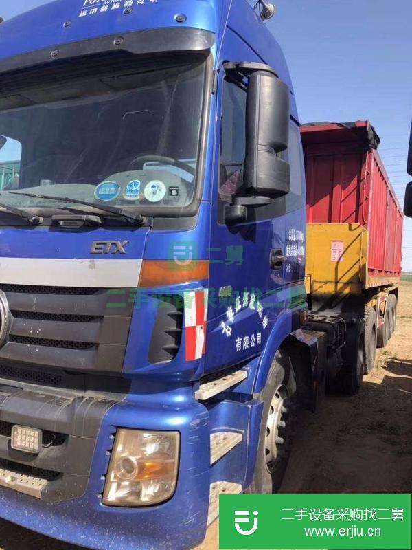 山東轉(zhuǎn)讓出售雙驅(qū)歐曼牽引車  400馬力