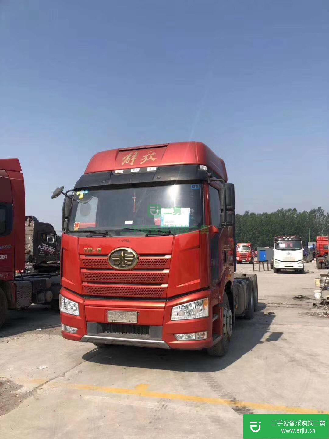 山東出售二手一汽解放J6P牽引車