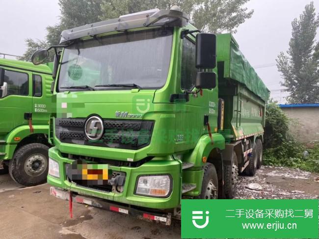 河南出售二手陜汽重卡德龍前四后八自卸車