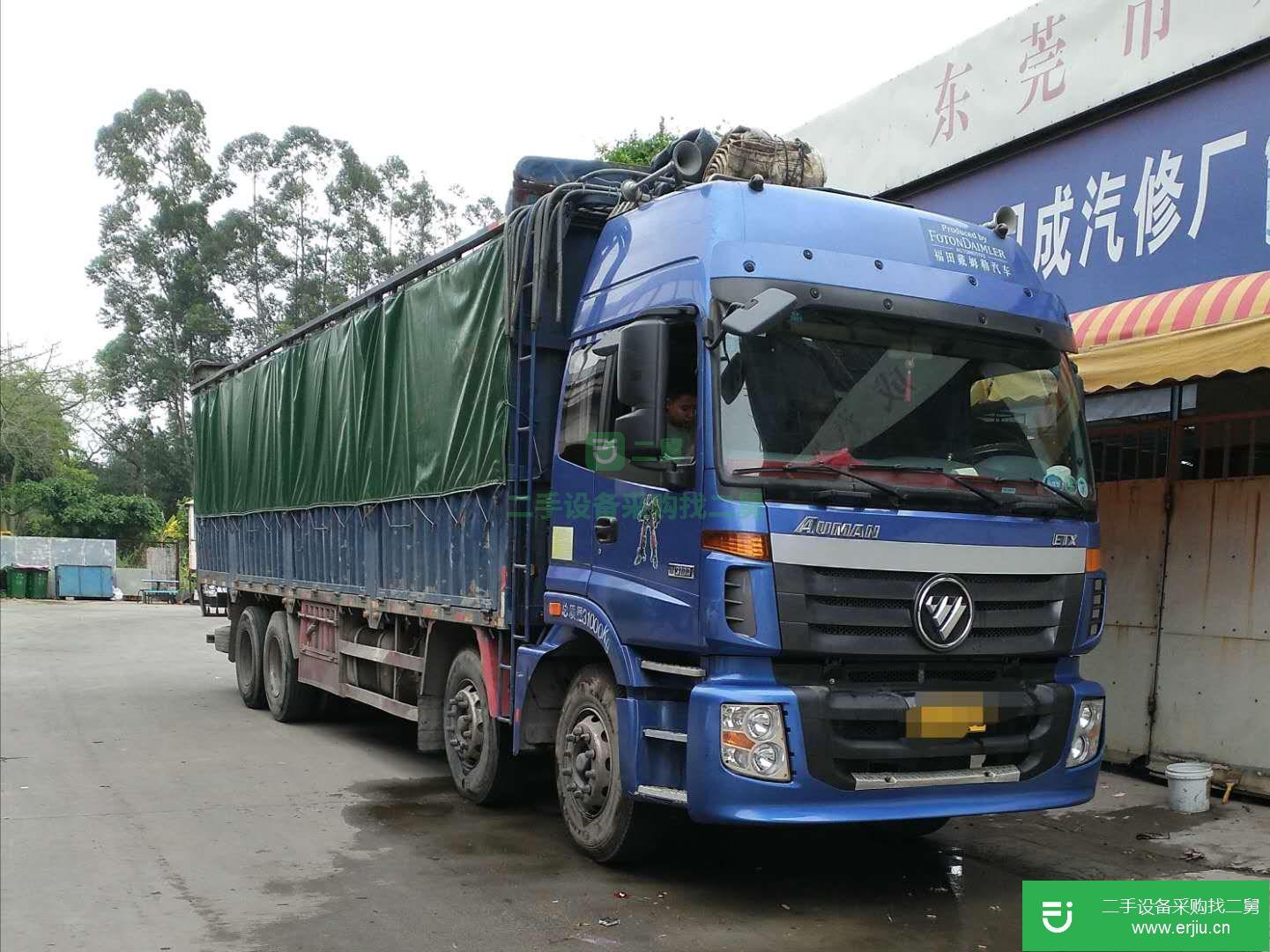 江西出售二手福田歐曼高欄載貨車
