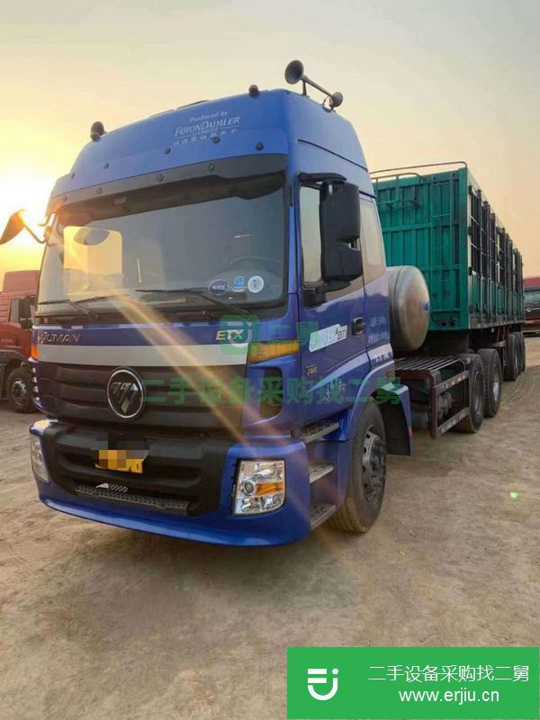 河北出售二手雙驅(qū)歐曼牽引車  380馬力，車況精品