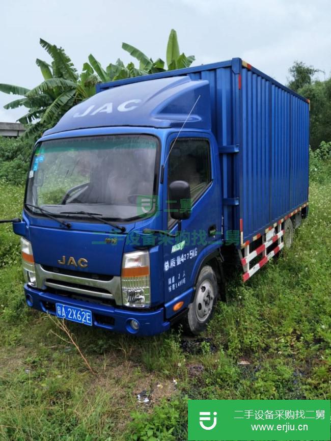 廣東出售二手江淮帥鈴廂式貨車
