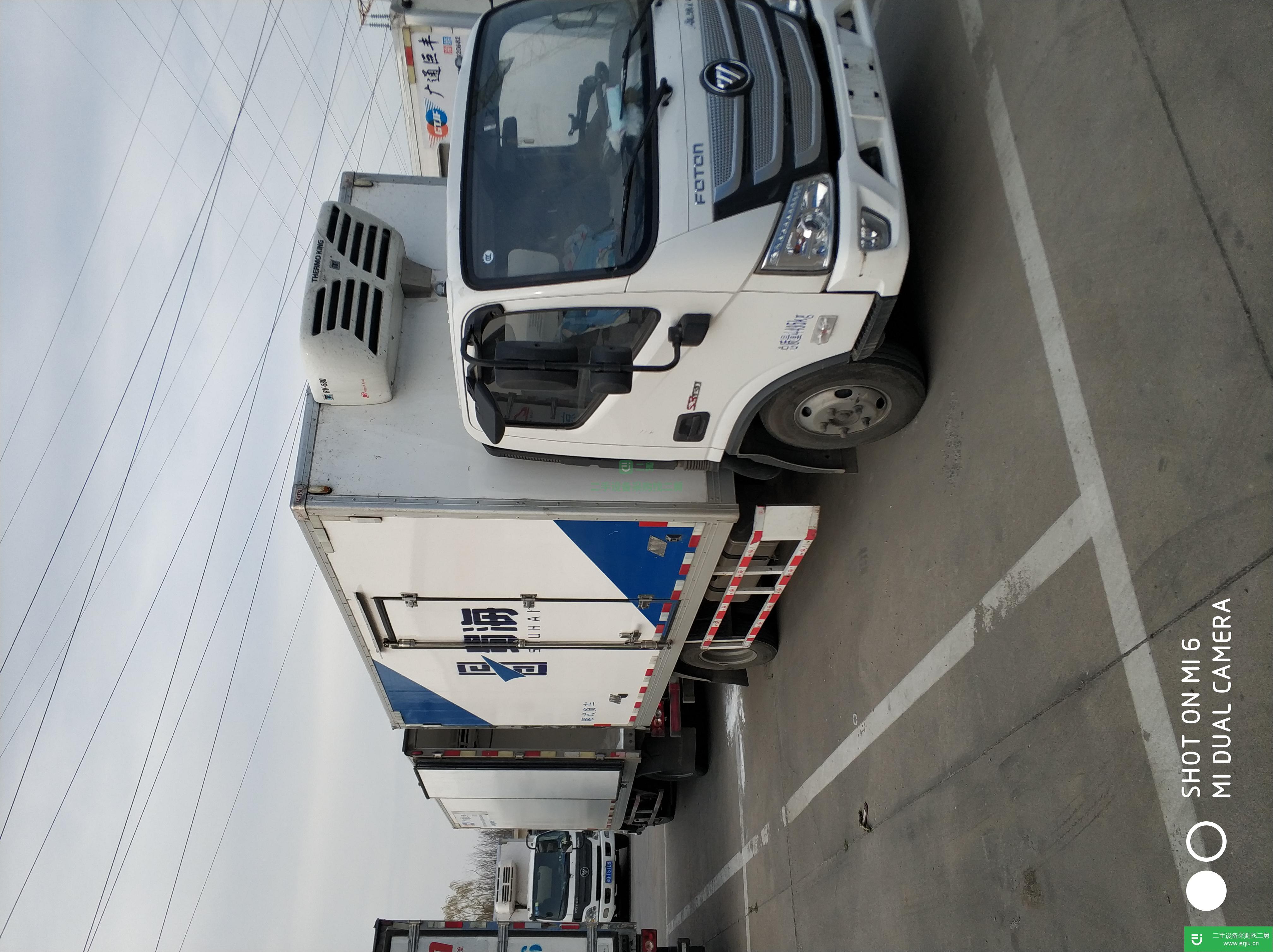 北京出售二手福田歐馬可冷藏車