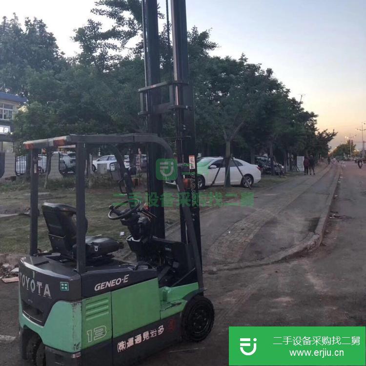 上海出售二手豐田電動叉車