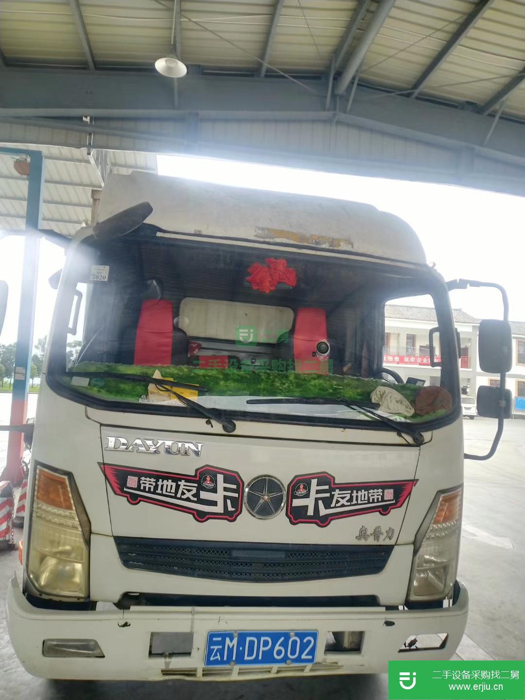 云南出售二手大運輕卡貨車