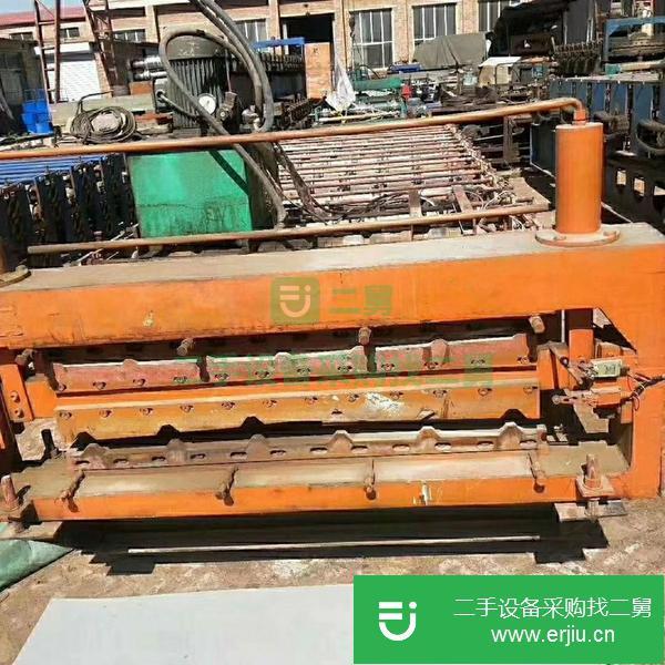 河北出售二手雙層壓瓦機