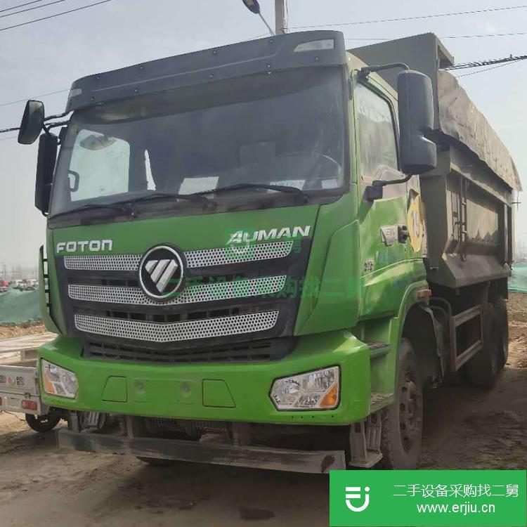 山東出售二手環保型后八輪自卸車