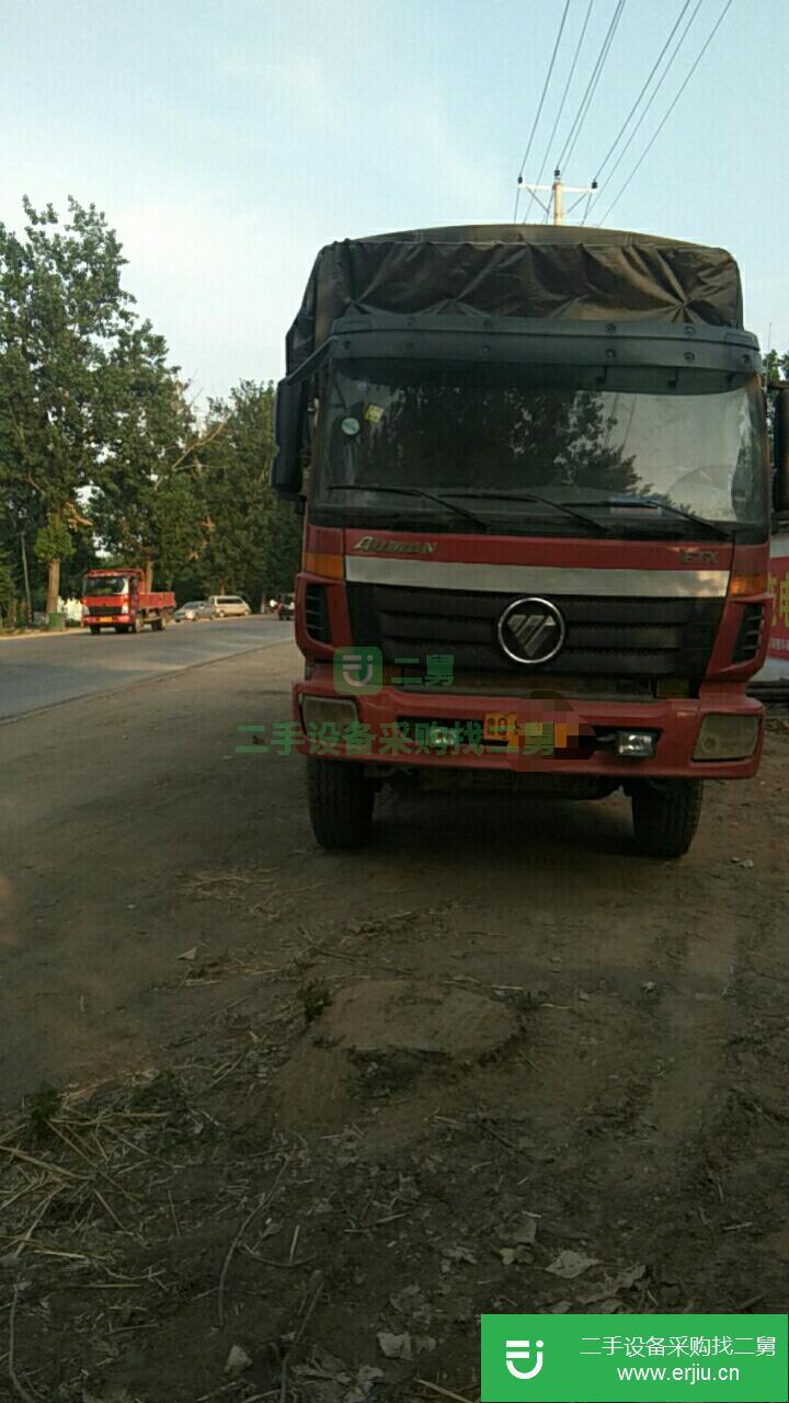 山東出售二手福田歐曼自卸車