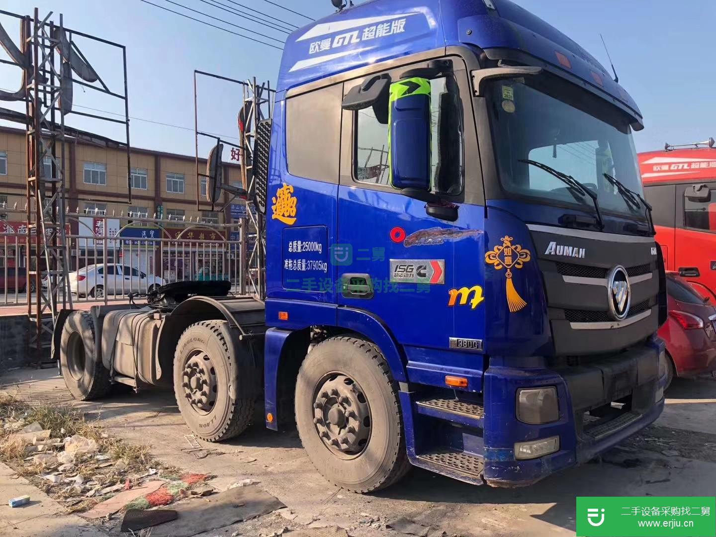 山東出售二手福田歐曼牽引車
