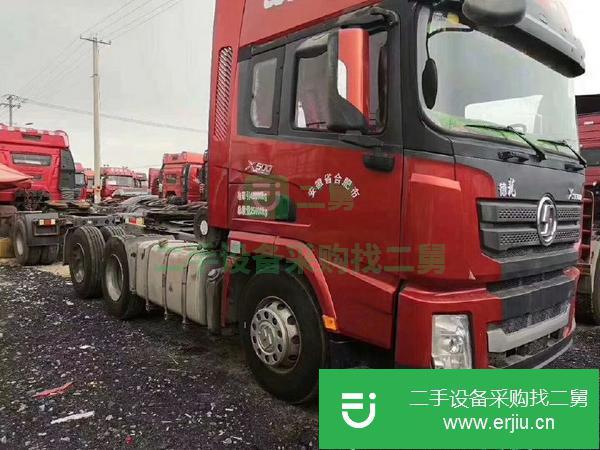 陜西出售二手陜汽德龍雙驅牽引車