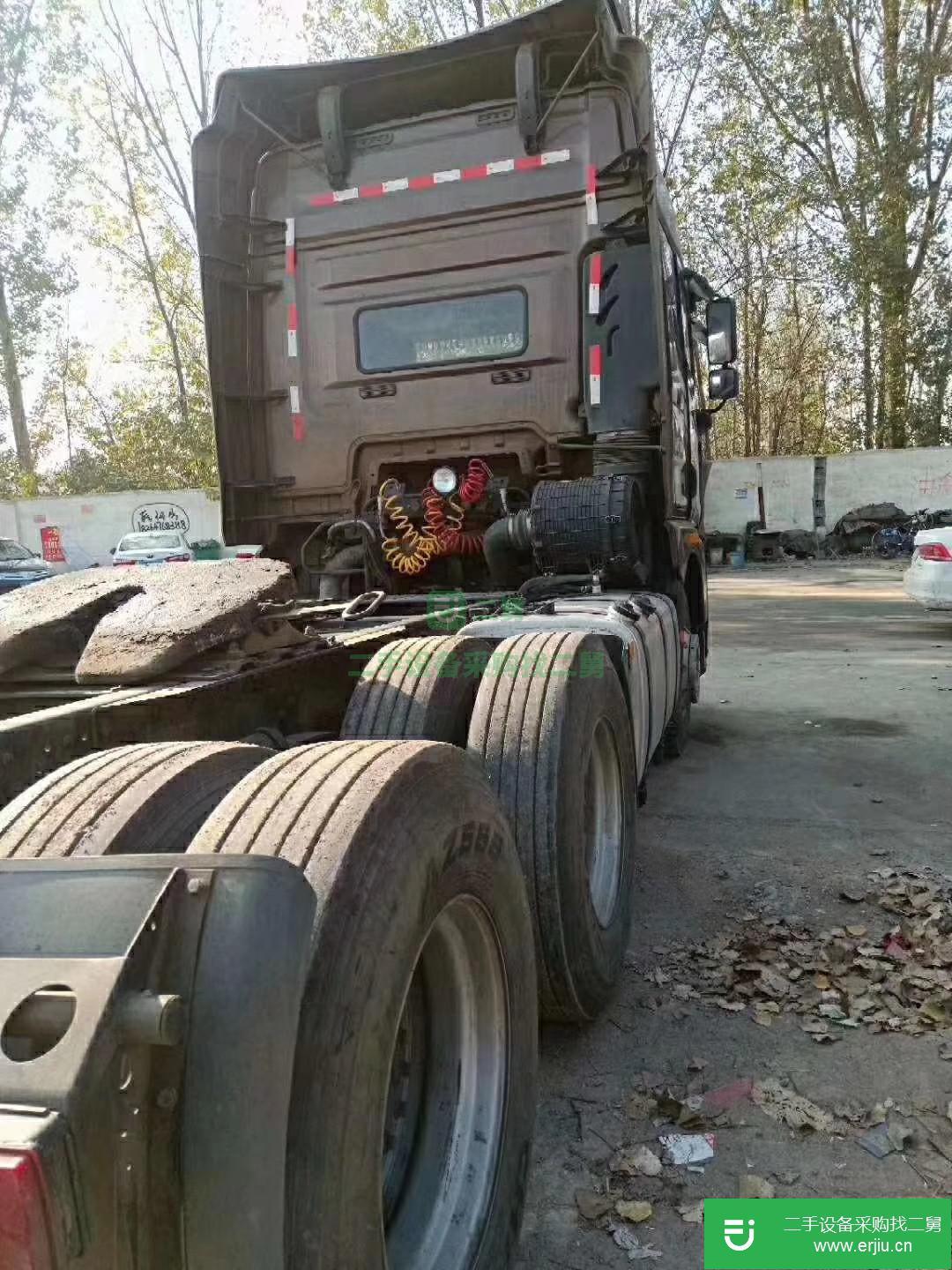 山東出售二手青島解放牽引車