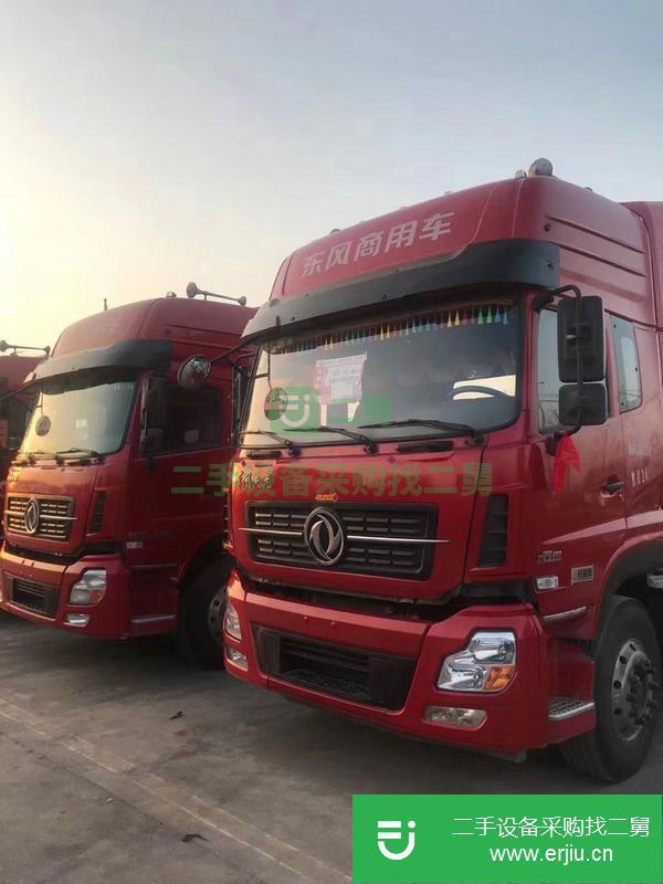 山東出售二手東風天龍牽引車 450馬力