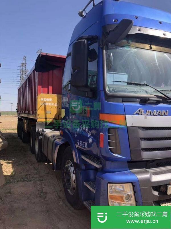 山東轉(zhuǎn)讓出售雙驅(qū)歐曼牽引車  400馬力