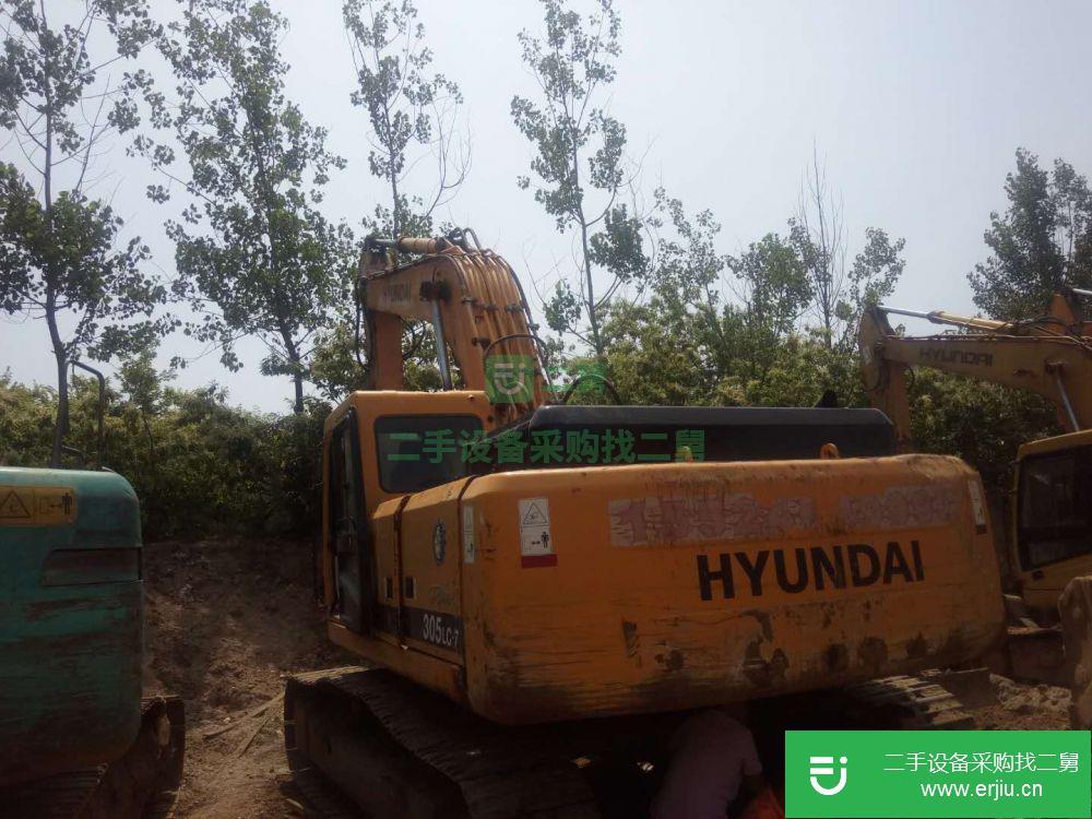 山東出售二手現(xiàn)代R305LC-7挖掘機(jī)