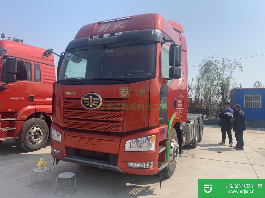 山東出售二手一汽解放牽引車